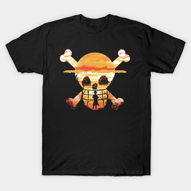 Straw Hat Crew T-Shirt by DANDINGEROZZ